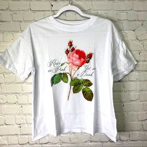 PST by Project Social T Roses Are Pink Graphic Tee